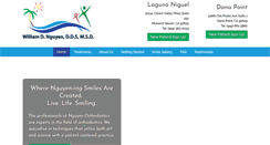 Desktop Screenshot of lagunadanabraces.com